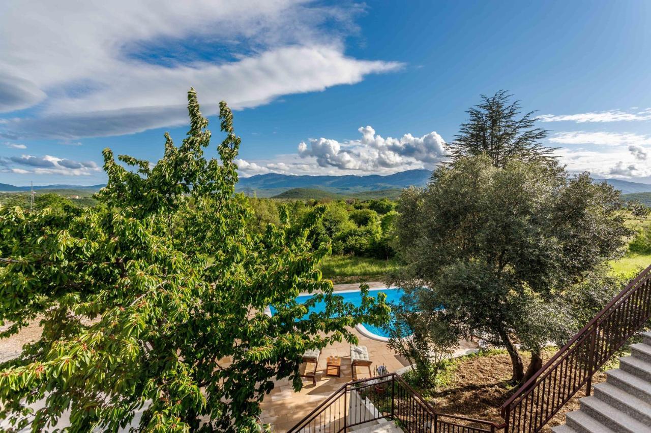Casa Di Oliva-House With Heated Pool & Jacuzzi In Trilj, Croatia Vila Exterior foto